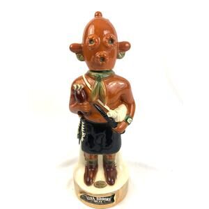 1978 Ezra Brooks Hopi Kachina Doll No 7 Decanter Heritage China 101 Months‎